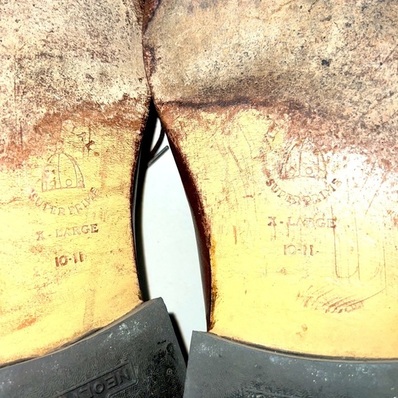 Cole Haan Neolite Heel Brown Lace Up Leather Shoes Size X Large 10-11 - Picture 5 of 7